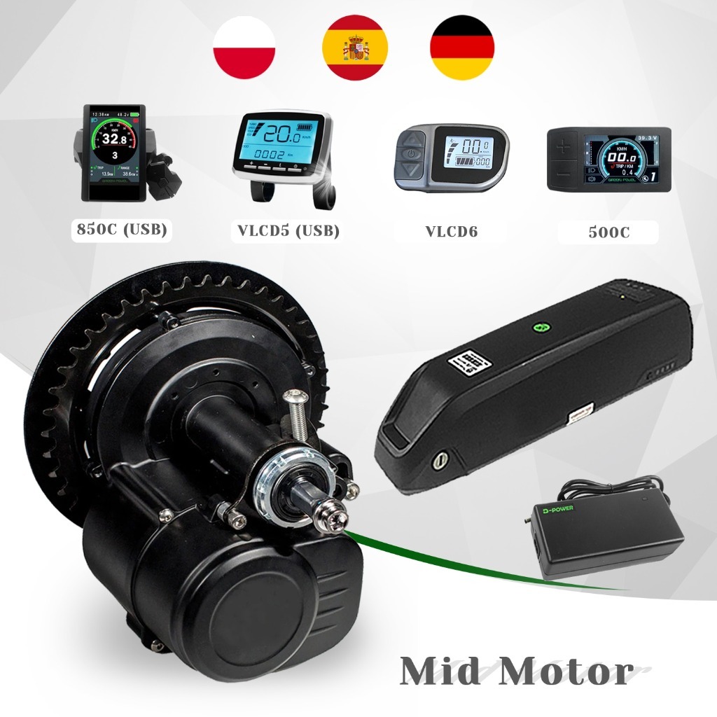 Silnik TSDZ2 48v,750W kompletny, nowy + akumulator Gdańsk Kup teraz