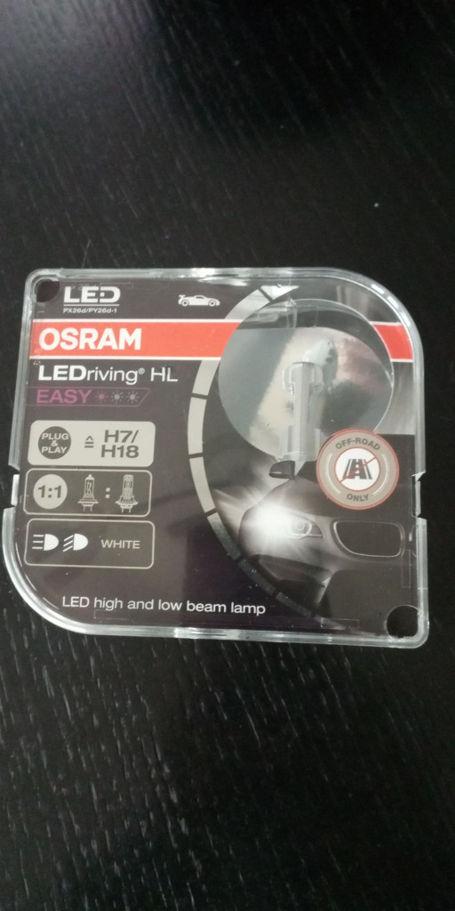 H7/H18 LED OSRAM LEDriving HL EASY