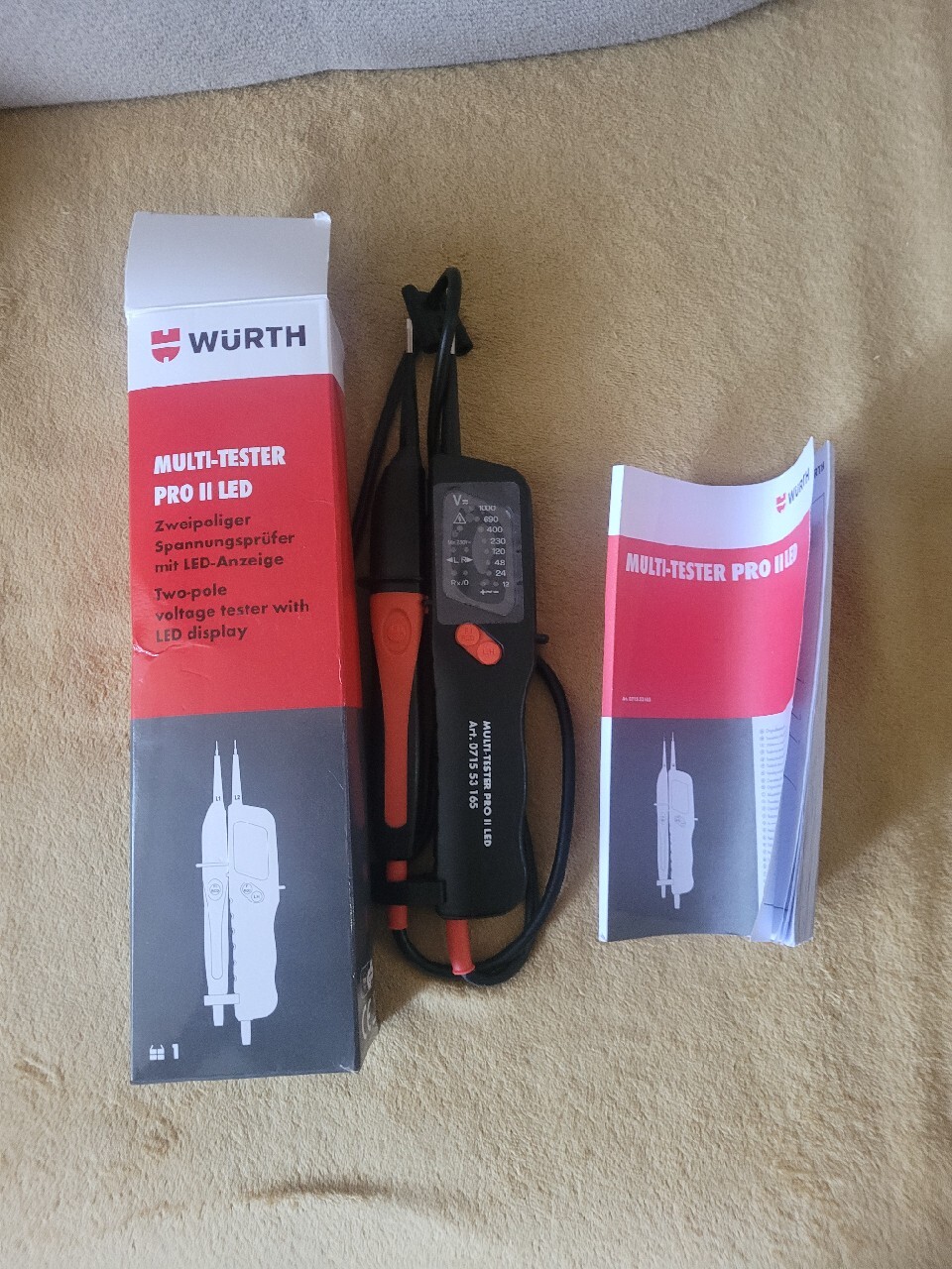 Multitester Wurth Niska cena na Allegro.pl