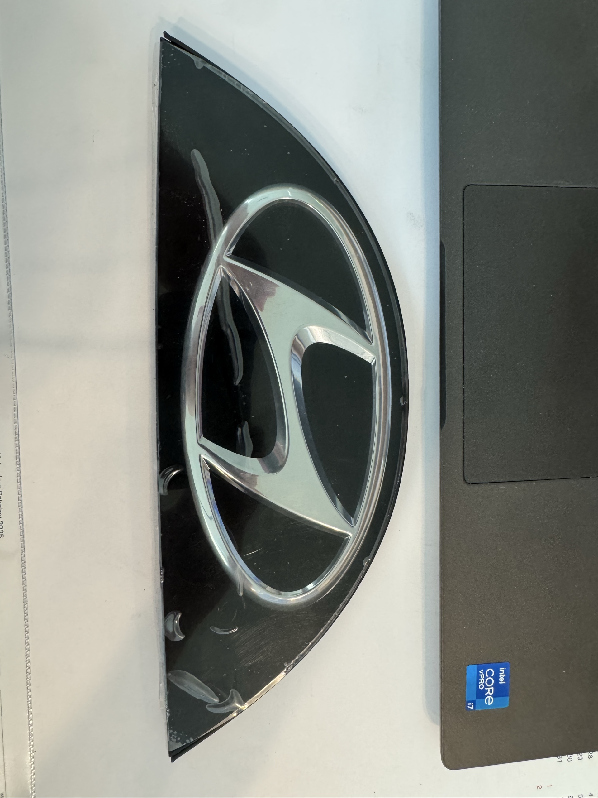 873A0N7200 HYUNDAI TUCSON 4 IV ЕМБЛЕМА ЗНАЧОК ЛОГОТИП ПЕРІД 