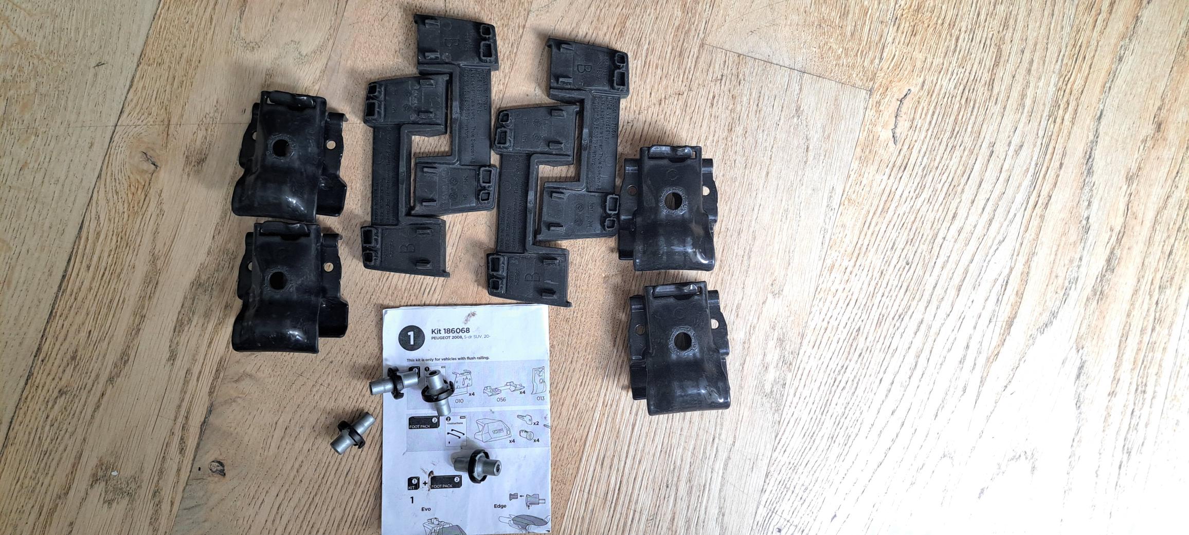 НАБІР THULE 186068, КОМПЛЕКТ DOPASOWUJACY DO PEUGEOT 2008 OD 2020 R 