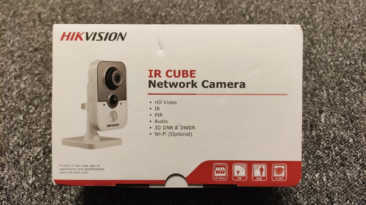 Nowa kamera IP Hikvision IR Cube ds-2cd2412f-iw | Mszczonów | Kup teraz ...