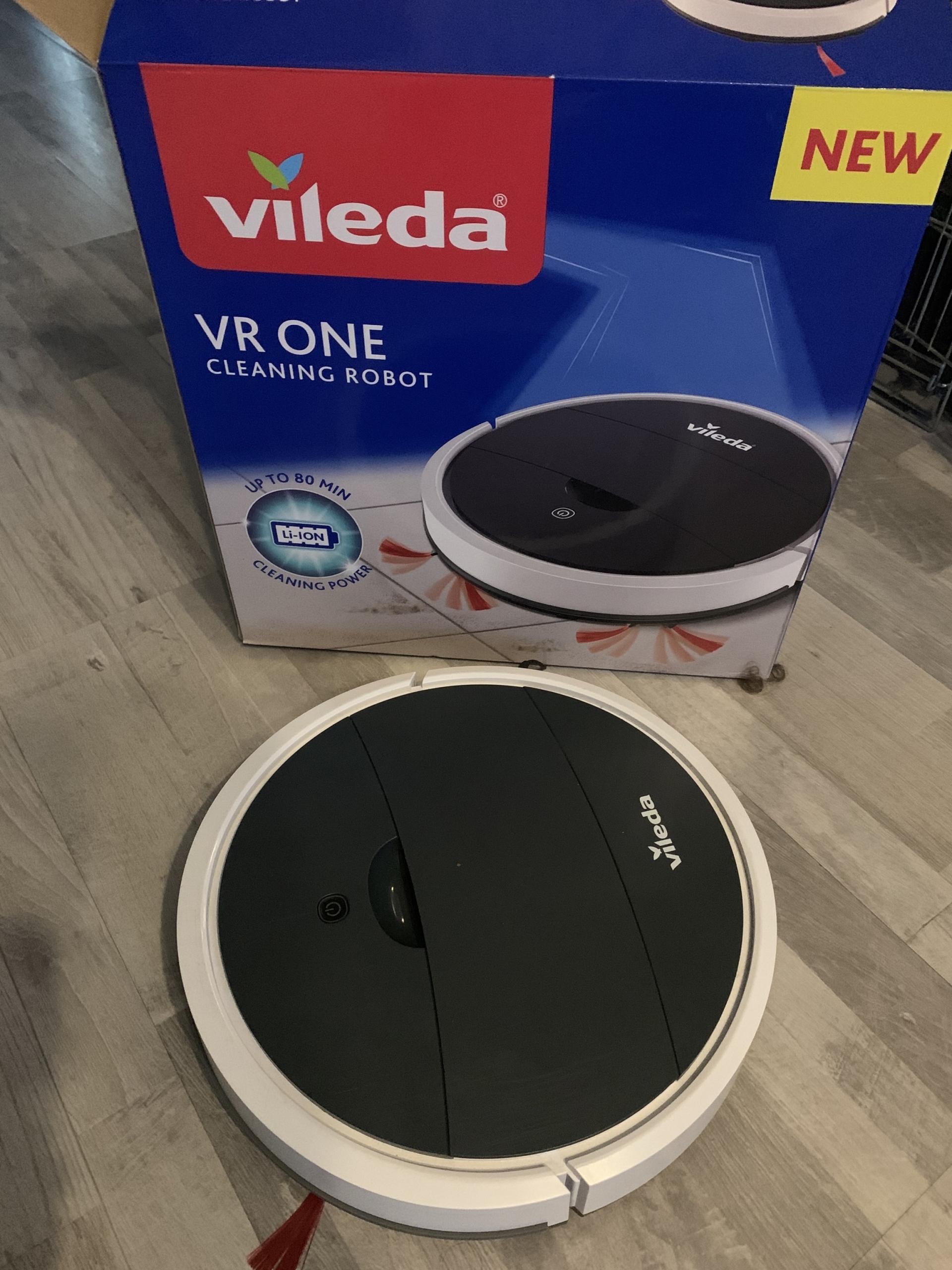 Odkurzacz robot Vileda vr one cleaning robot Szamotuły Licytacja na