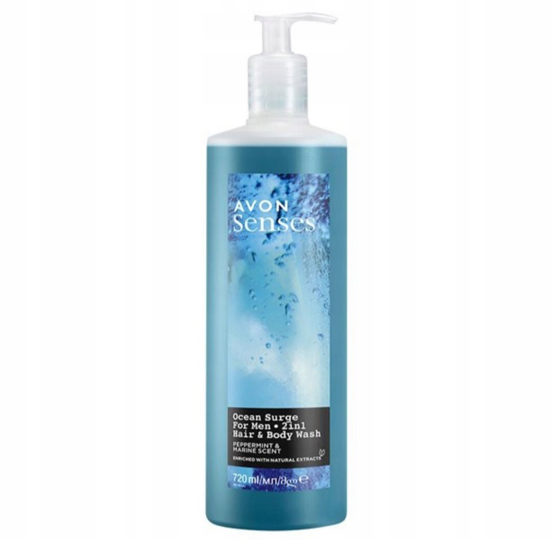 Żel Avon Senses Ocean Surge 720 ml Kalinowa Kup teraz na Allegro