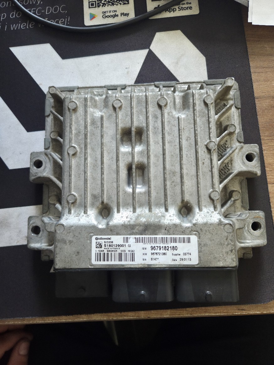 БЛОК КЕРУВАННЯ SID208 PLUG&PLAY 9676721380JUMPER,DUCATO, BOXER 