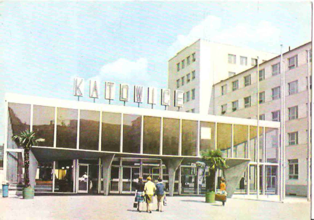 KATOWICE ANDRZEJA DWORZEC PKP 1972 Poznań Licytacja na