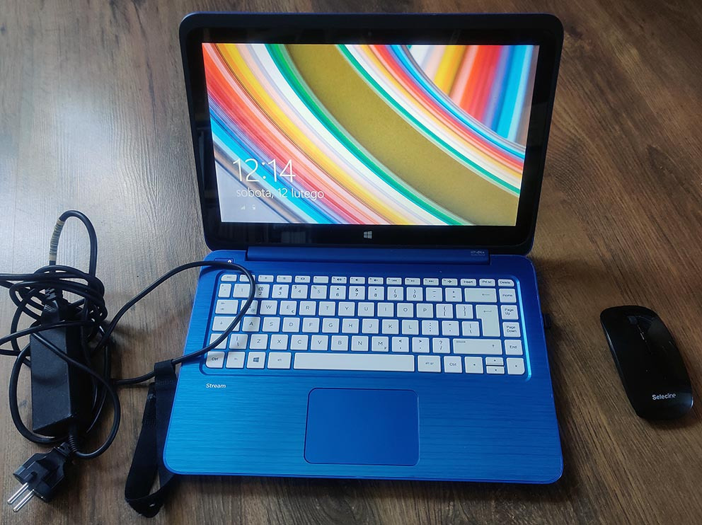 Laptop HP Stream 13 z ekranem dotykowym Wrocław Kup teraz na