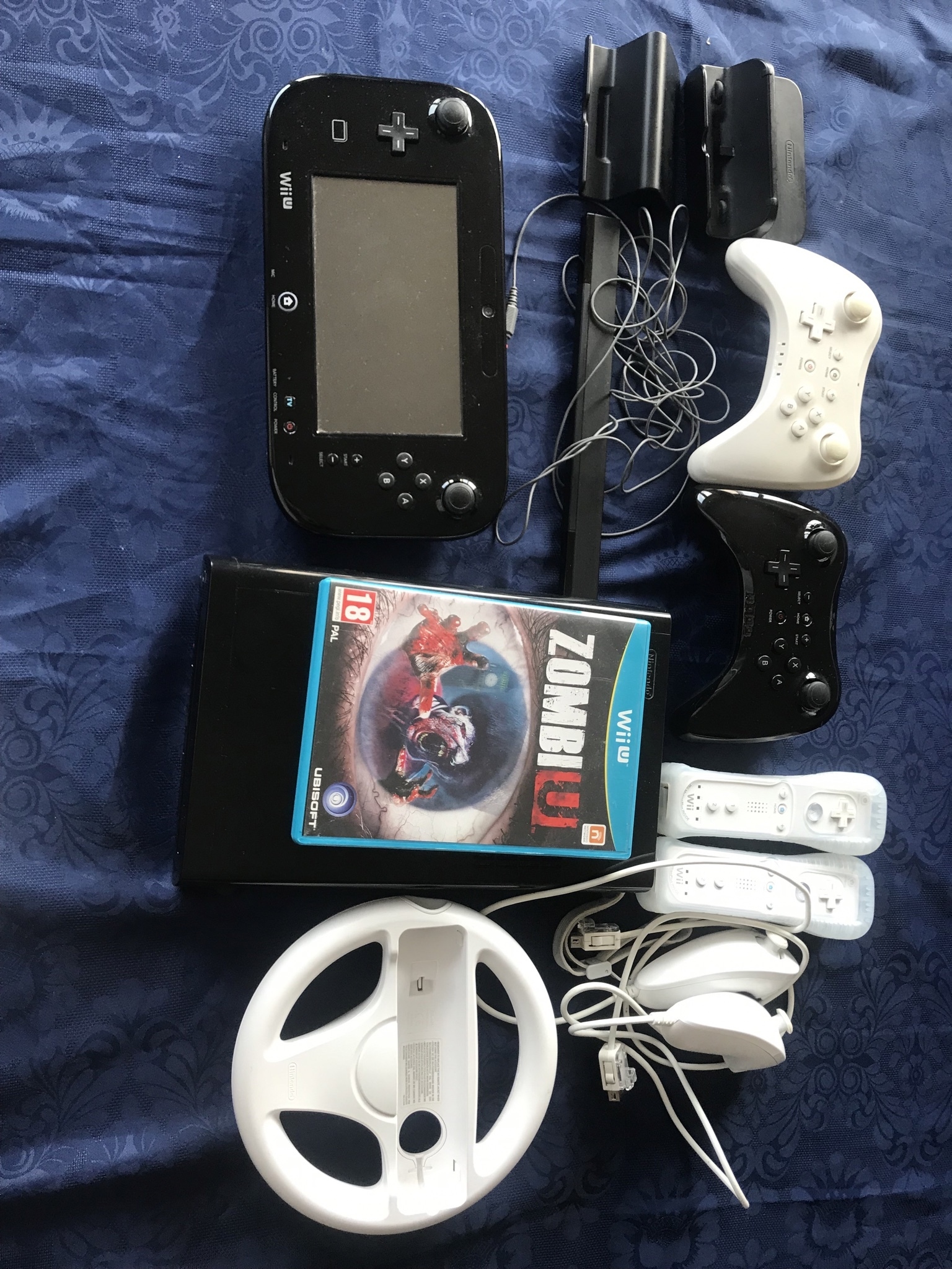 Konsola Nintendo WII U duży zestaw softmod pudełko Giby Kup teraz