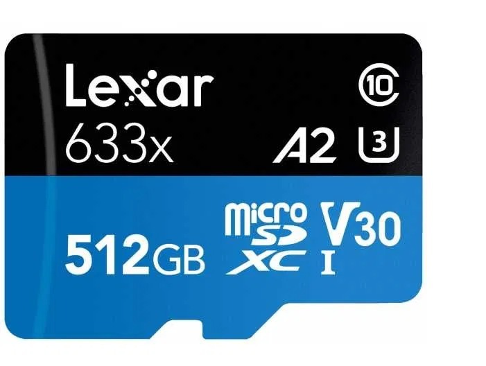 Карта памяти MicroSD Lexar 512GB без упаковки