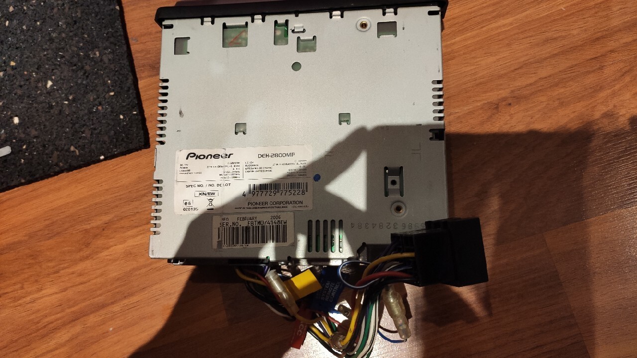 Radio Pioneer DEH-2800MP 1DIN | Rzezawa | Kup teraz na Allegro Lokalnie