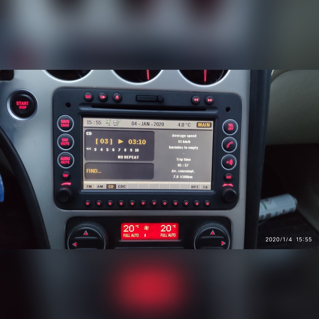 Nawigacja radio CD Alfa Romeo 159 fabryczna | Andrychów | Kup teraz na  Allegro Lokalnie