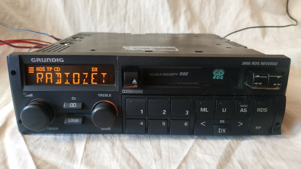 GRUNDIG - WKC-3905 RDS REVERSE - KOD - OLDTIMER | Pajęczno | Kup teraz ...