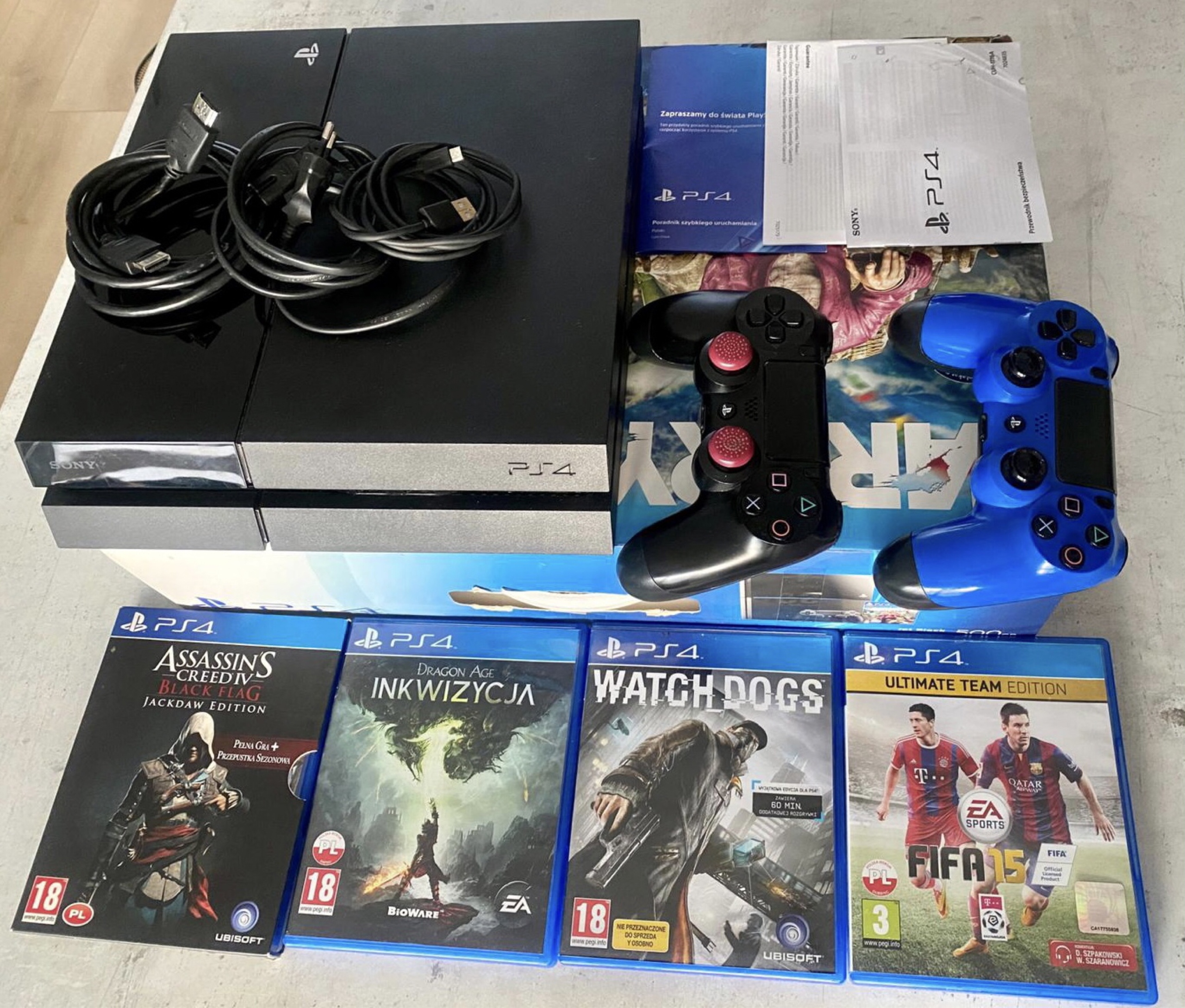 Konsola Playstation4 2 Pady 4 Gry Kup Teraz Za 770 00 Zl Marki Allegro Lokalnie