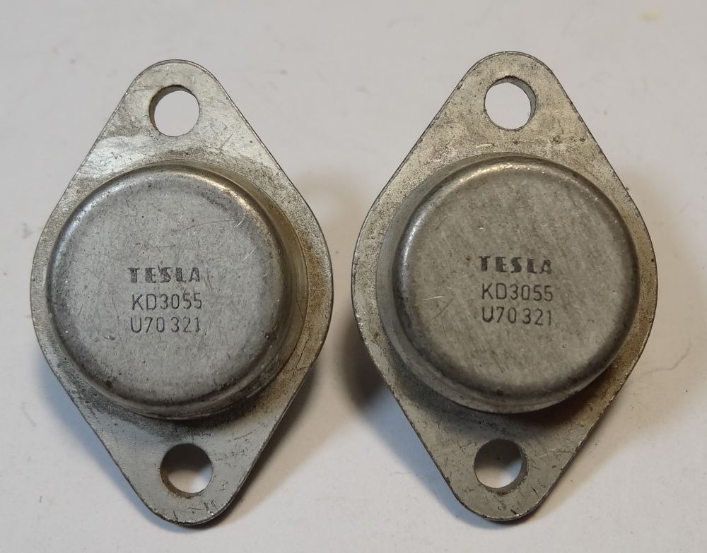Tranzystor KD3055 (2N3055) TESLA para 2szt. | Brzoza | Kup teraz na ...
