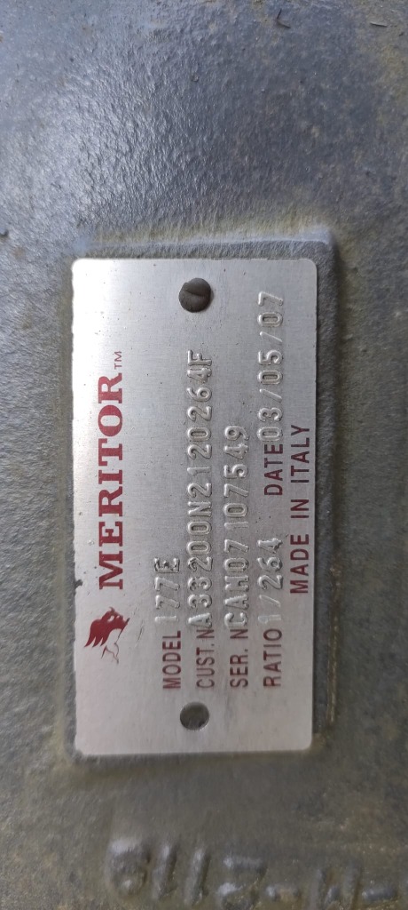 МІСТ ЗАДНІЙ ДИФЕРЕНЦІАЛ IVECO STRALIS 450 E5 MERITOR 177E 