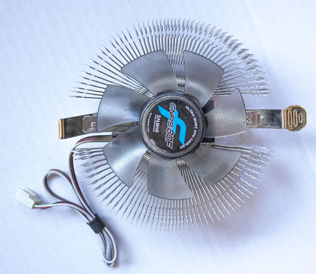 WENTYLATOR CPU ZALMAN CNPS80F AMD INTEL | zabrze | Kup teraz na Allegro ...