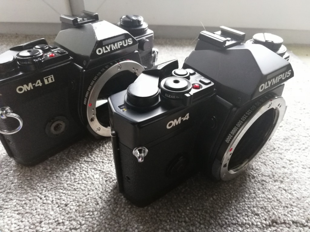 2x OLYMPUS OM4TI + OM4 Kraków Kup teraz na Allegro Lokalnie