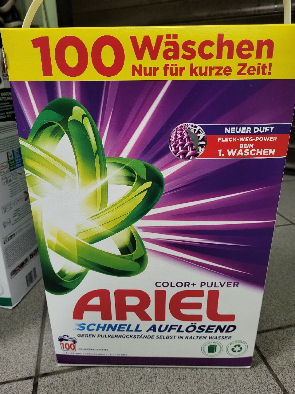 Proszek Ariel Color 100 prań 6 kg NIEMIECKI | Tychy | Kup teraz na ...