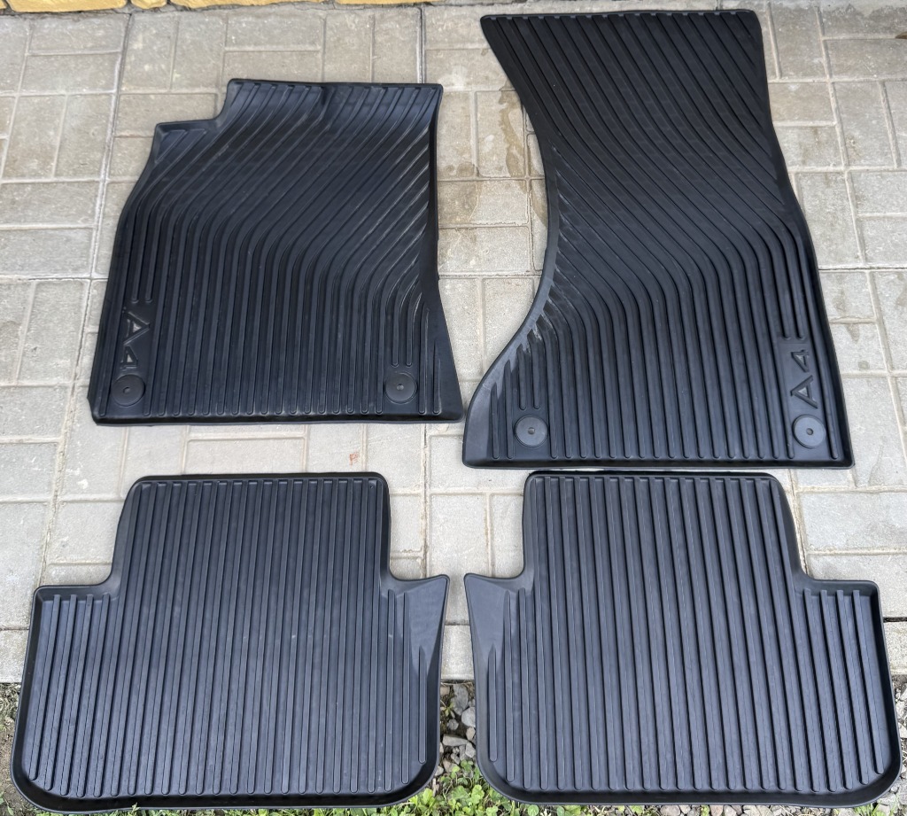 ОРИГІНАЛ КИЛИМКИ РЕЗИНА AUDI A4 B8 КОМПЛЕКТ 4X 8K1061501 8K0061511 