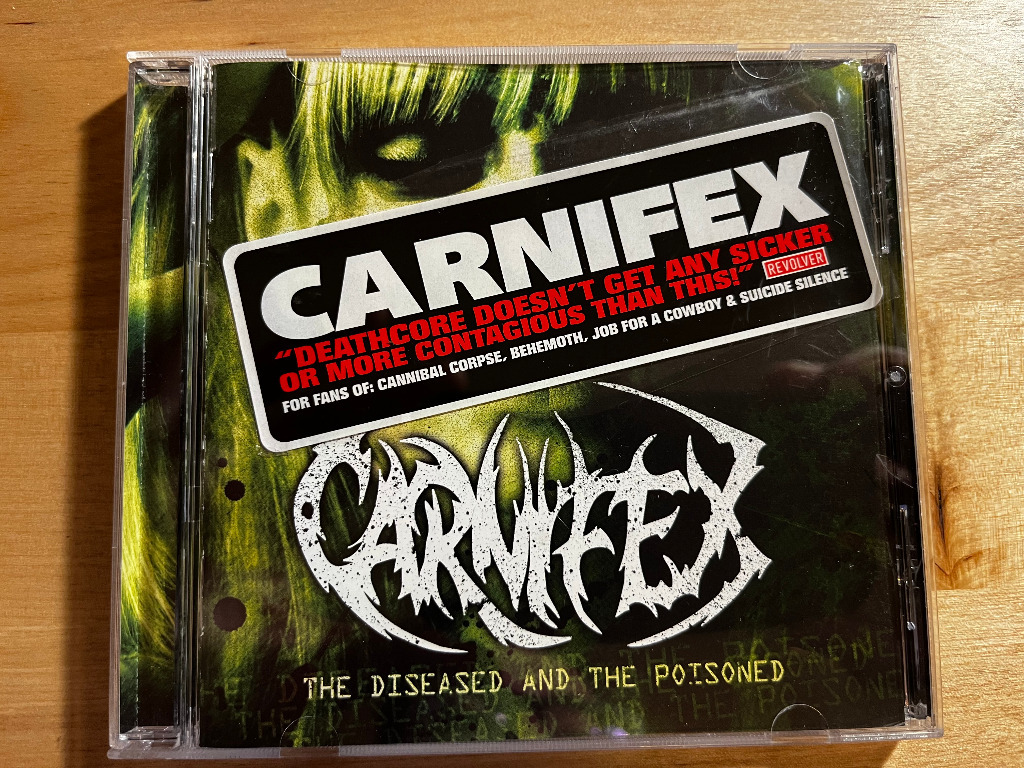 Carnifex The Diseased and the Poisoned | Katowice | Kup teraz na