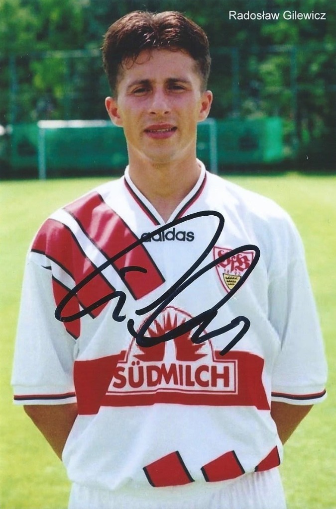 Radosław GILEWICZ oryginalny autograf POLSKA VFB Warszawa Kup teraz