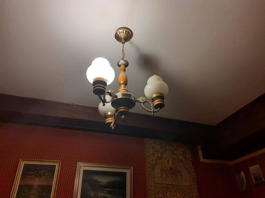 salesman tube Innocent Żyrandol - lampa: stary - vintage - prl - antyk | Gdańsk | Kup teraz na  Allegro Lokalnie