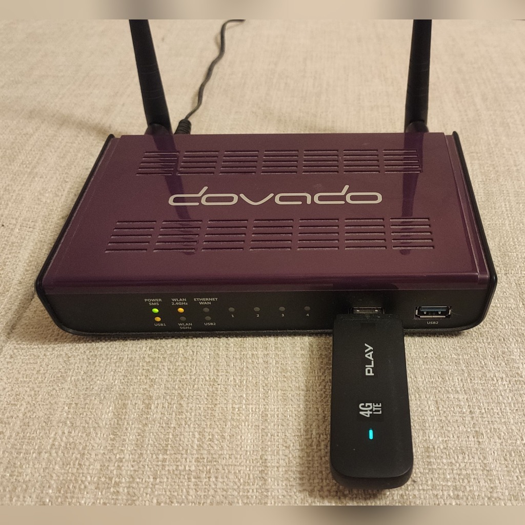 router dovado ac pro + gratis modem huawei e3372 Nowy Sącz Kup