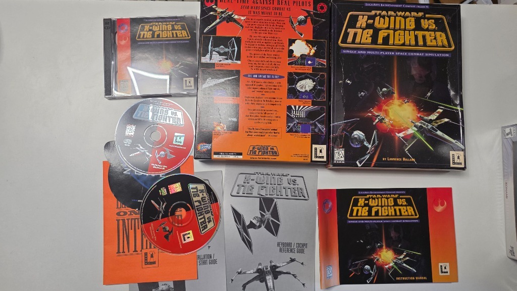 Star Wars X-Wing Vs TIE Fighter – The Academy – PC Big Box – Édition Carton – Bon état