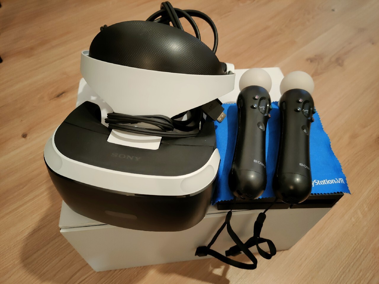 Gogle VR PS4 PS5 + 2x move, kontrolery Sony Głogów Kup teraz na