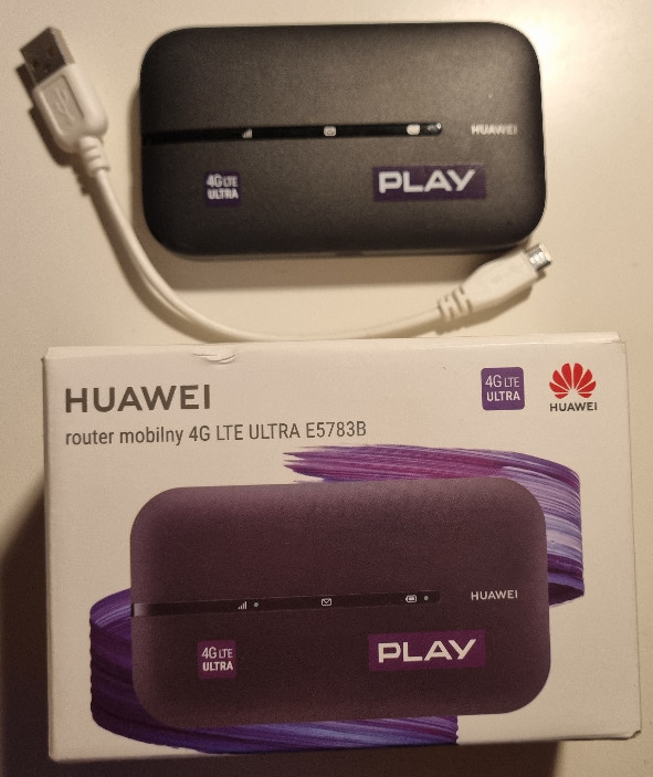 Przenośny Modem Router WiFi E5783 4G LTE kat. 6 | Warszawa | Kup teraz ...