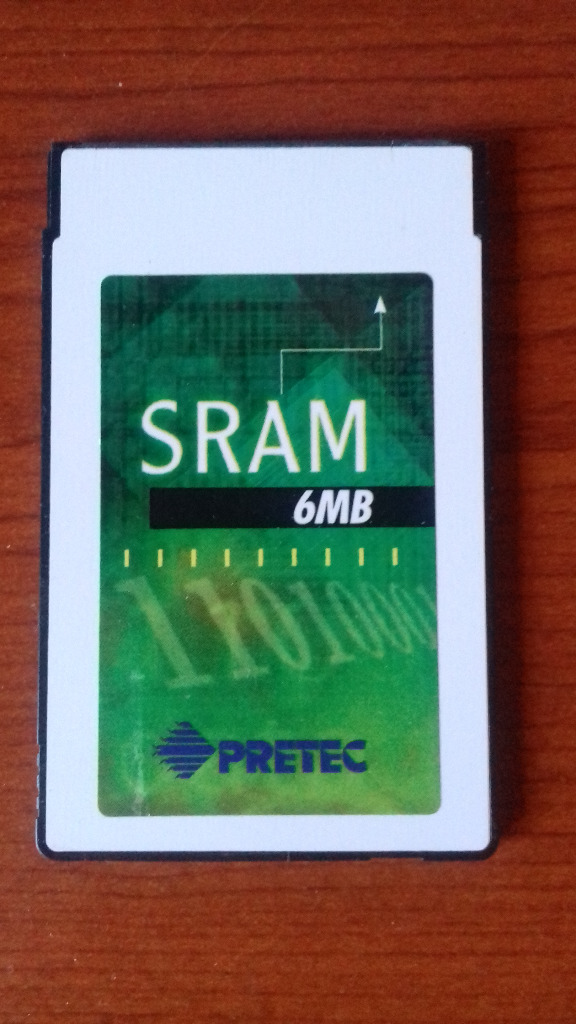 Karta pamięci PCMCIA SRAM 6M Pretec | Warszawa | Kup teraz na Allegro ...