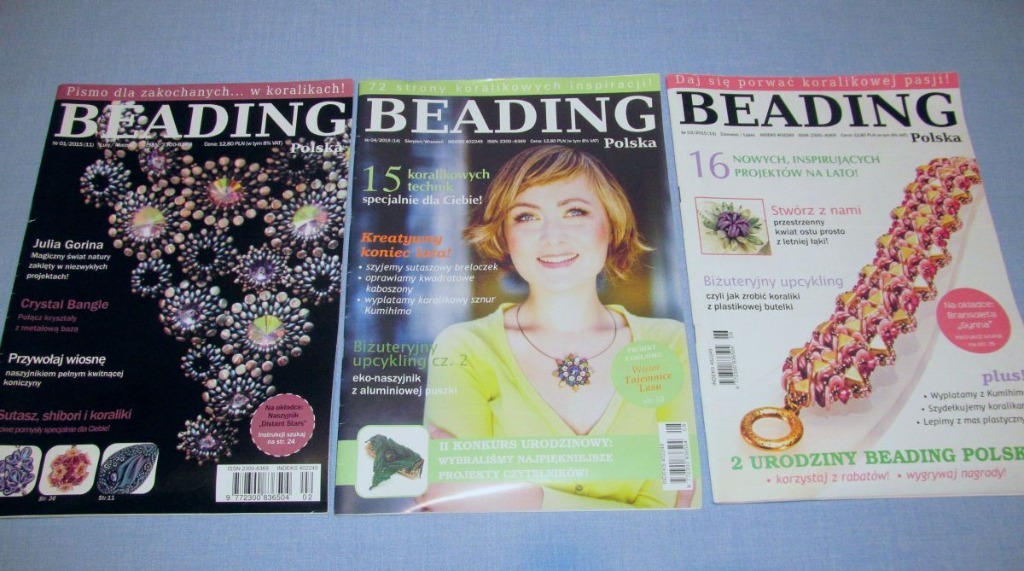 Beading Polska 1, 3, 4 /2015 Biżuteria handmade Skępe Kup teraz na