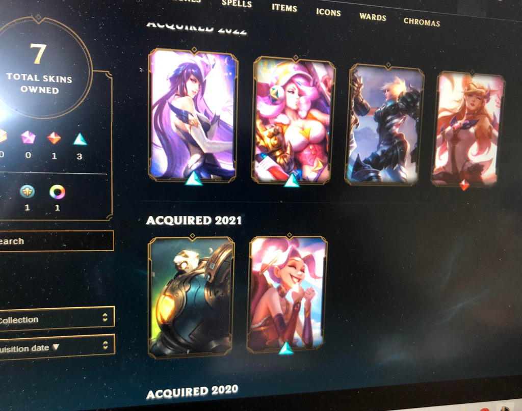 Konto League Of Legends Platyna