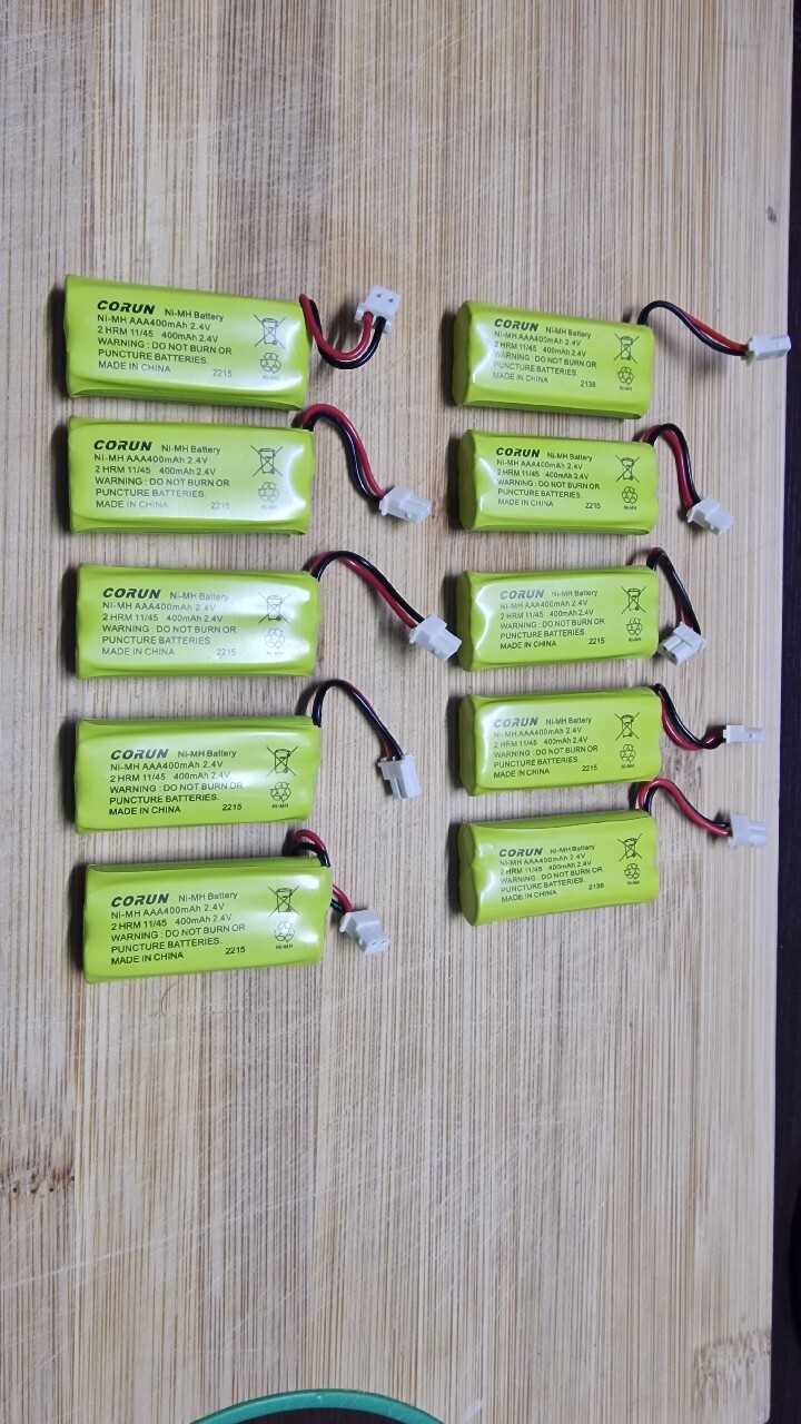 Akumulatorki 2.4V 400mAh Do Telefonów Zabawek | Czechowice Dziedzice ...