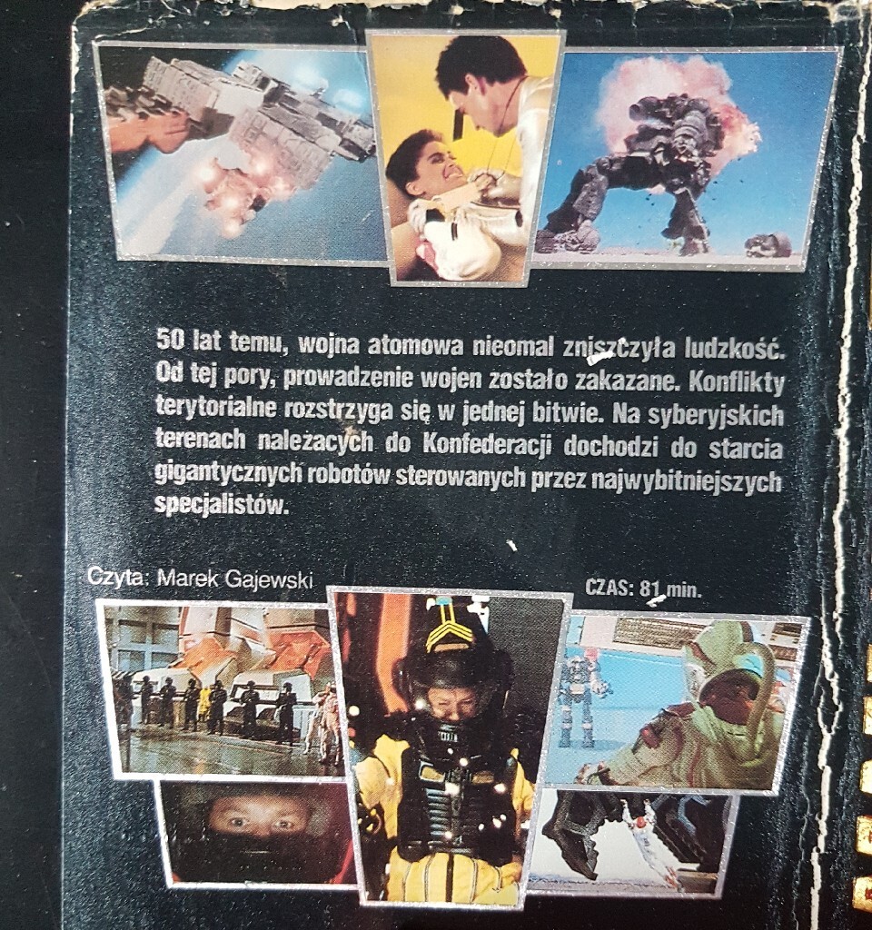 Robot Jox Bezlitośni Mordercy VHS Białystok Licytacja na Allegro