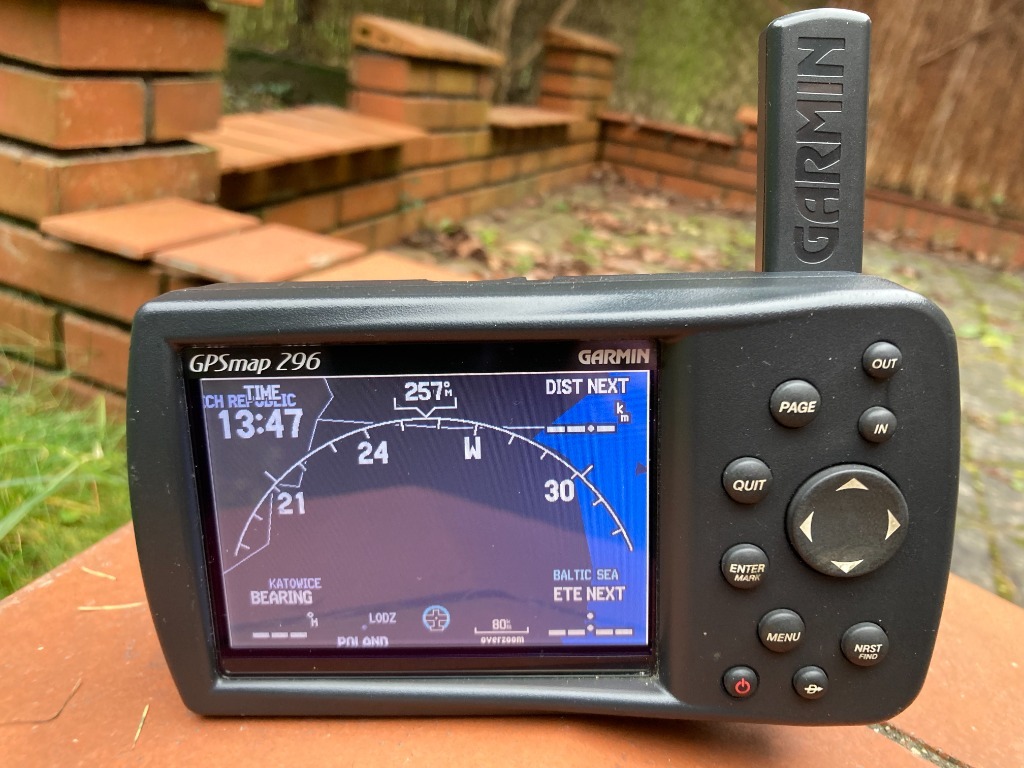 Nawigacja lotnicza GPS Garmin GPSMAP 296 Włocławek Kup teraz na