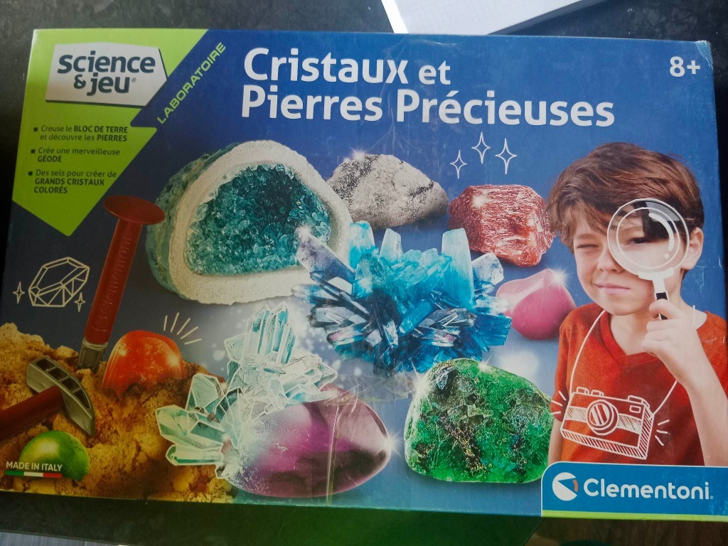 Clementoni - Science & Jeu - Cristaux et Pierres, Justynów