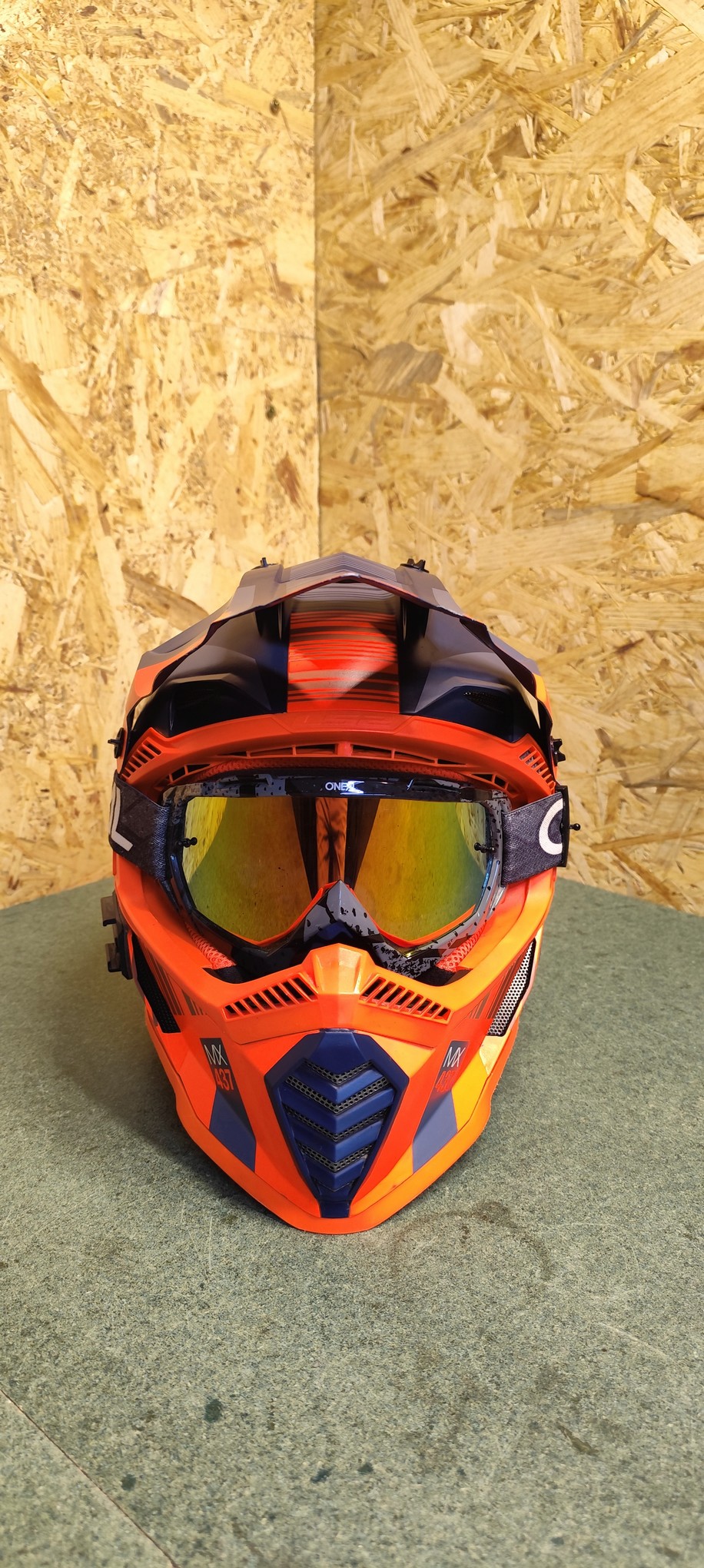 ШОЛОМ LS2 MX437 FAST EVO CROSS/ENDURO/QUAD ROZ. L 59-60 + ПОДАРУНОК ОКУЛЯРИ ONEAL 