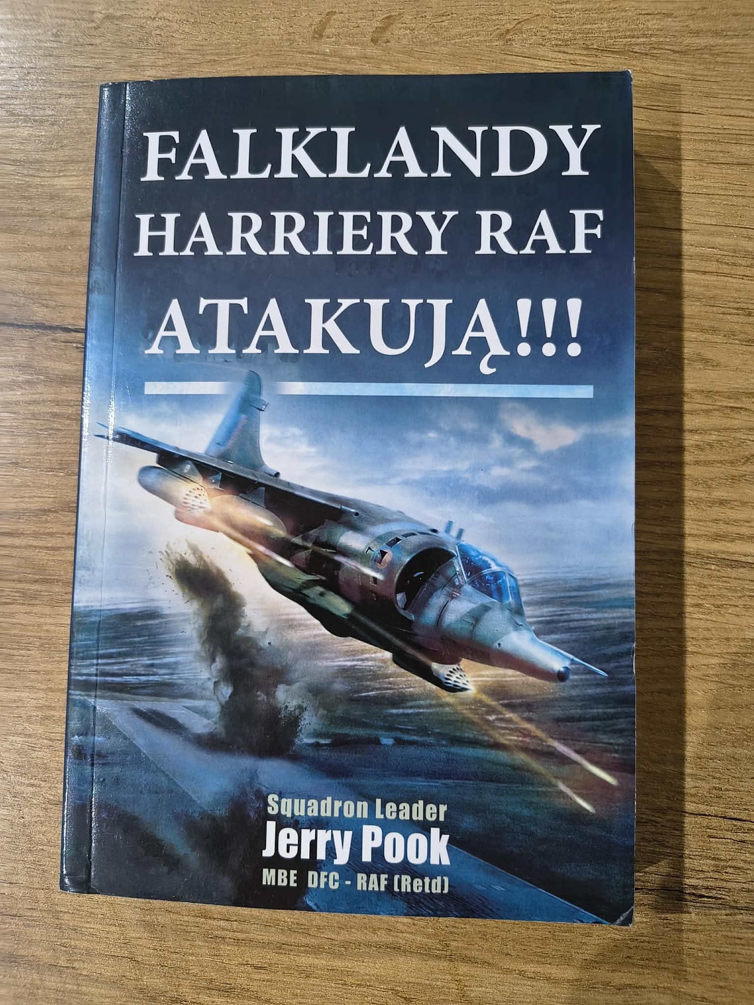 Falklandy Harriery RAF atakuja Jerry Pook | Lubsko | Kup teraz na ...