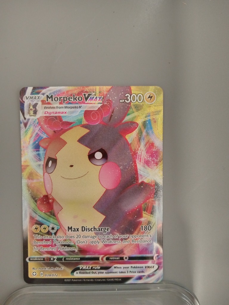 Karta pokemon Morpeko Vmax 038/072 | Warszawa | Kup teraz na Allegro  Lokalnie