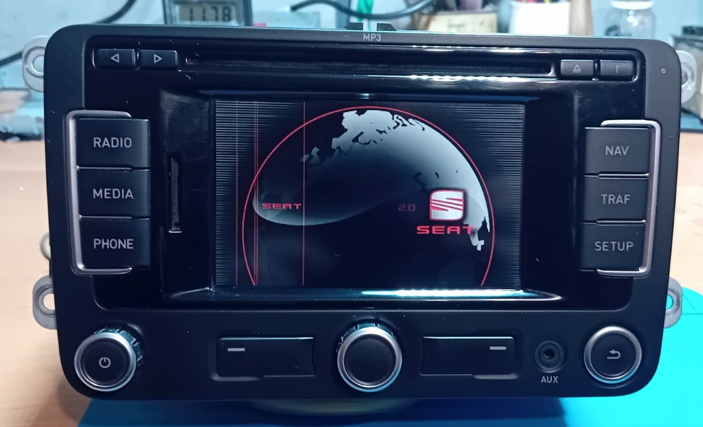 РАДІО RNS310 5P0035191C + КОД 