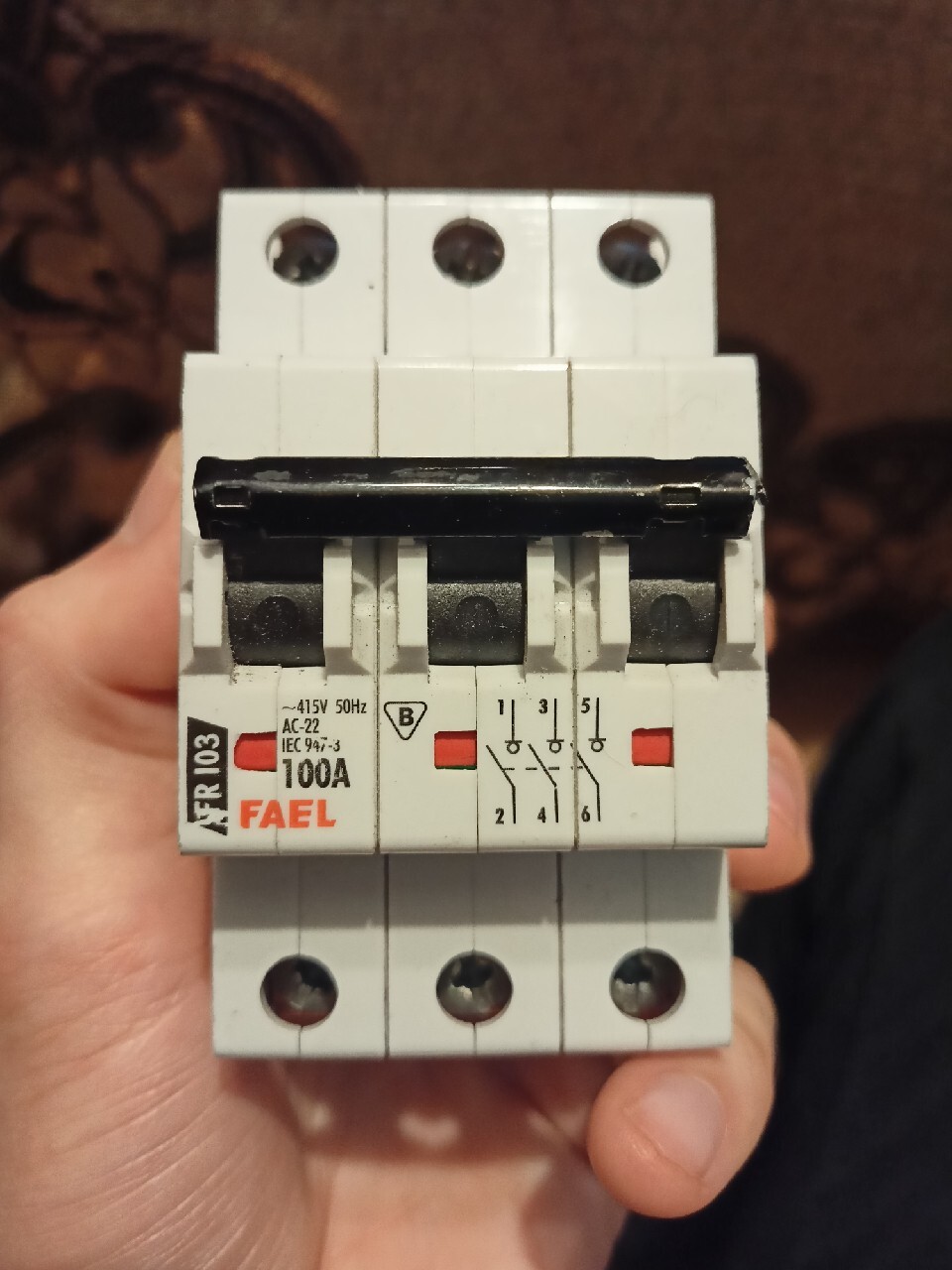Rozłącznik napięciowy Fael 100A FR103 415V | Ostrowiec Świętokrzyski ...