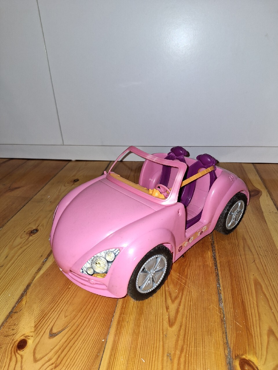 Różowy samochód dla lalek auto barbie wóz Poznań Kup teraz na