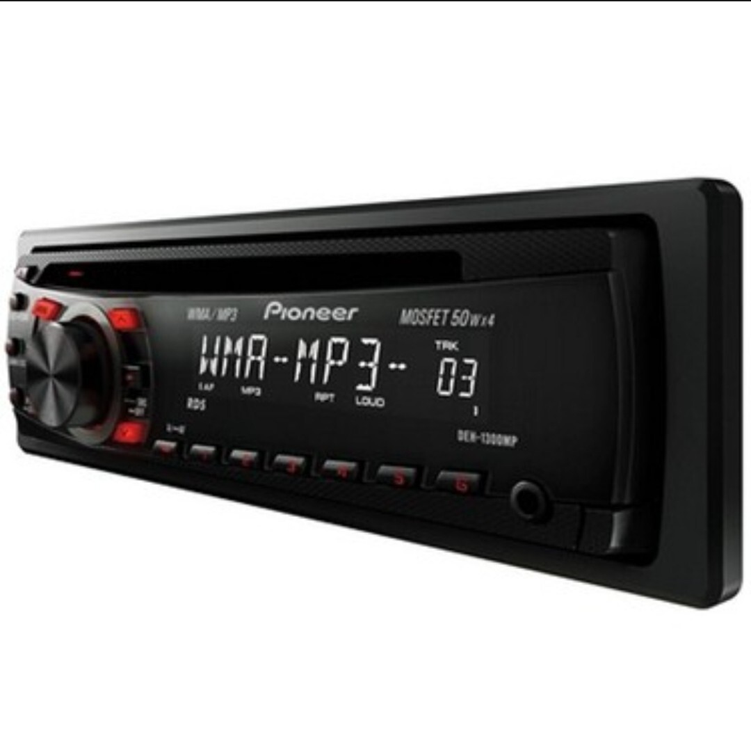 Radio Samochodowe PIONEER DEH1300MP MOSFET 50Wx4 Wrocław Kup teraz