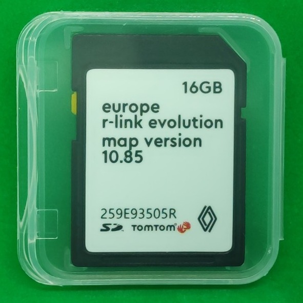 Karta SD z mapą EU Renault TomTom RLink 1085 | Tarnobrzeg | Kup teraz ...