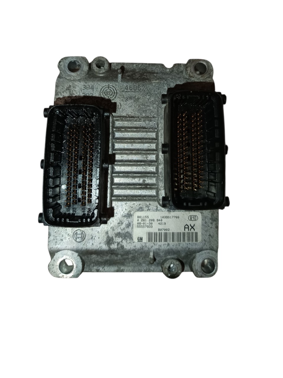 БЛОК КЕРУВАННЯ ДВИГУНА OPEL CORSA D 1.2 BOSCH 0261208940 GM 55557933 AX 