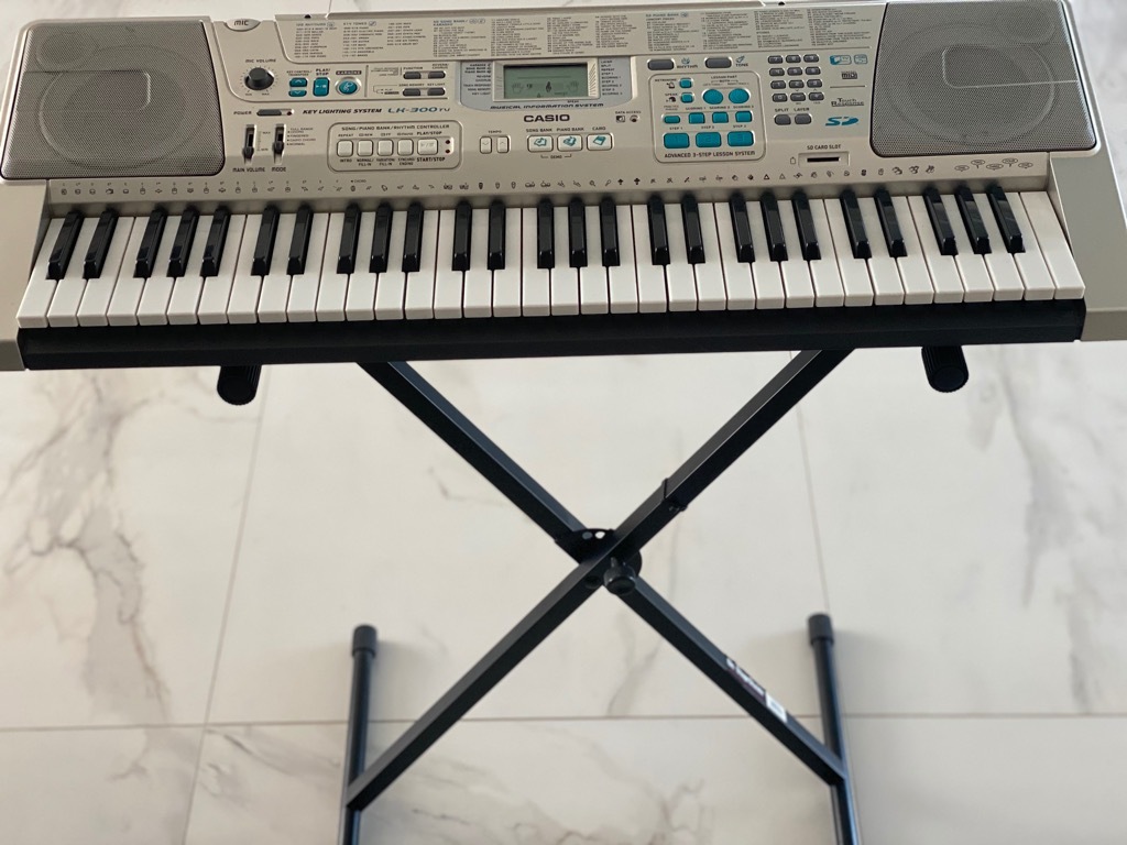 Keyboard Casio LK300tv + Stojak Okazja !!! Mokra Kup teraz na