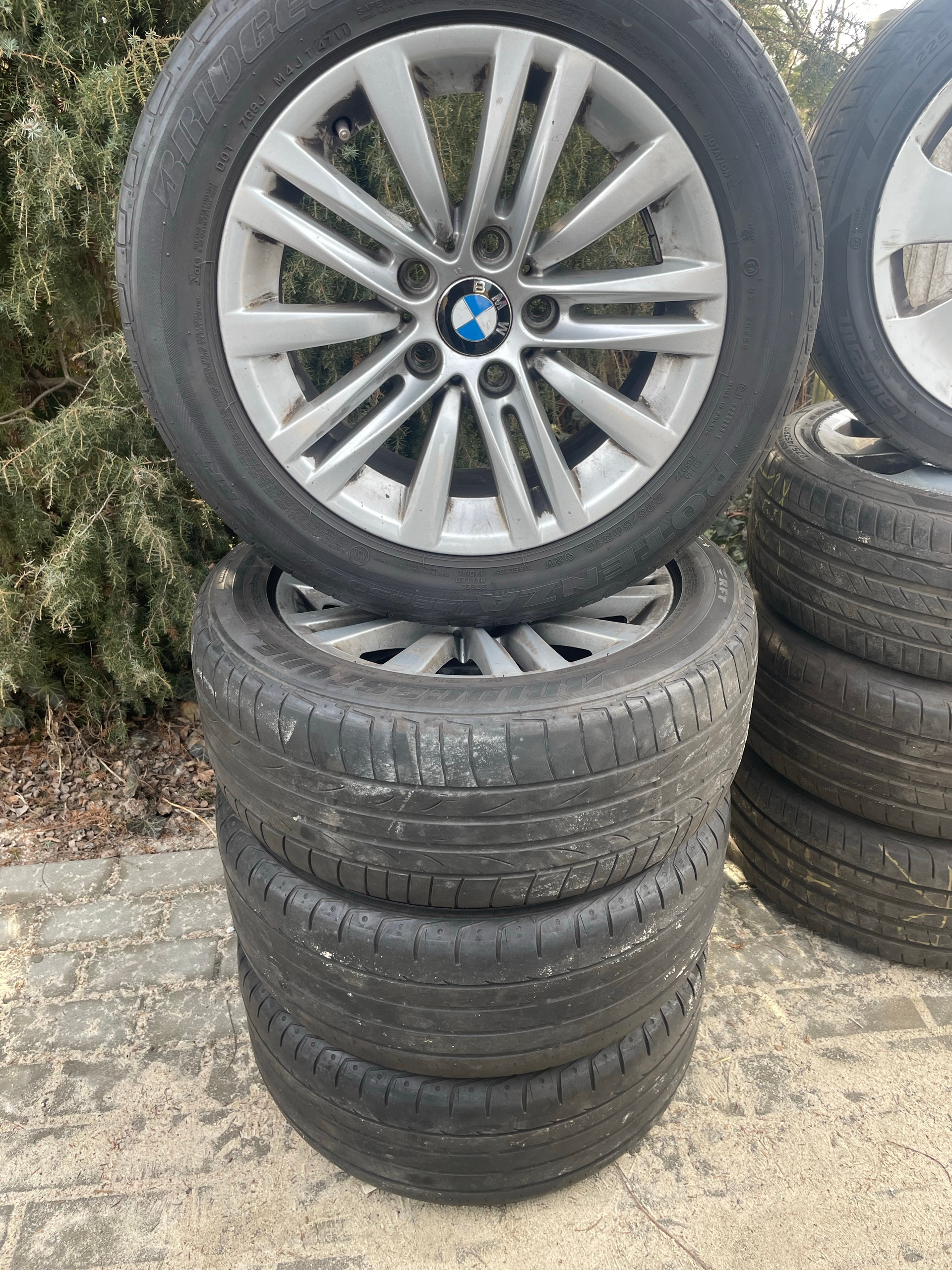 BMW OEM ТИТАНОВІ ДИСКИ ДИСКИ АЛЮМІНІЄВІ 5X120 16” ET34 7JX16 6783629 6 783 629 