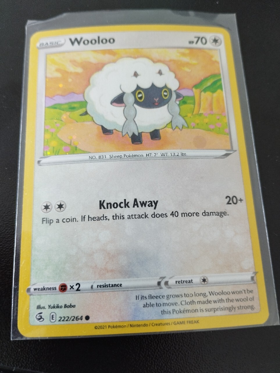 Wooloo galaxy holo SWSH promo Katowice Kup teraz na Allegro Lokalnie