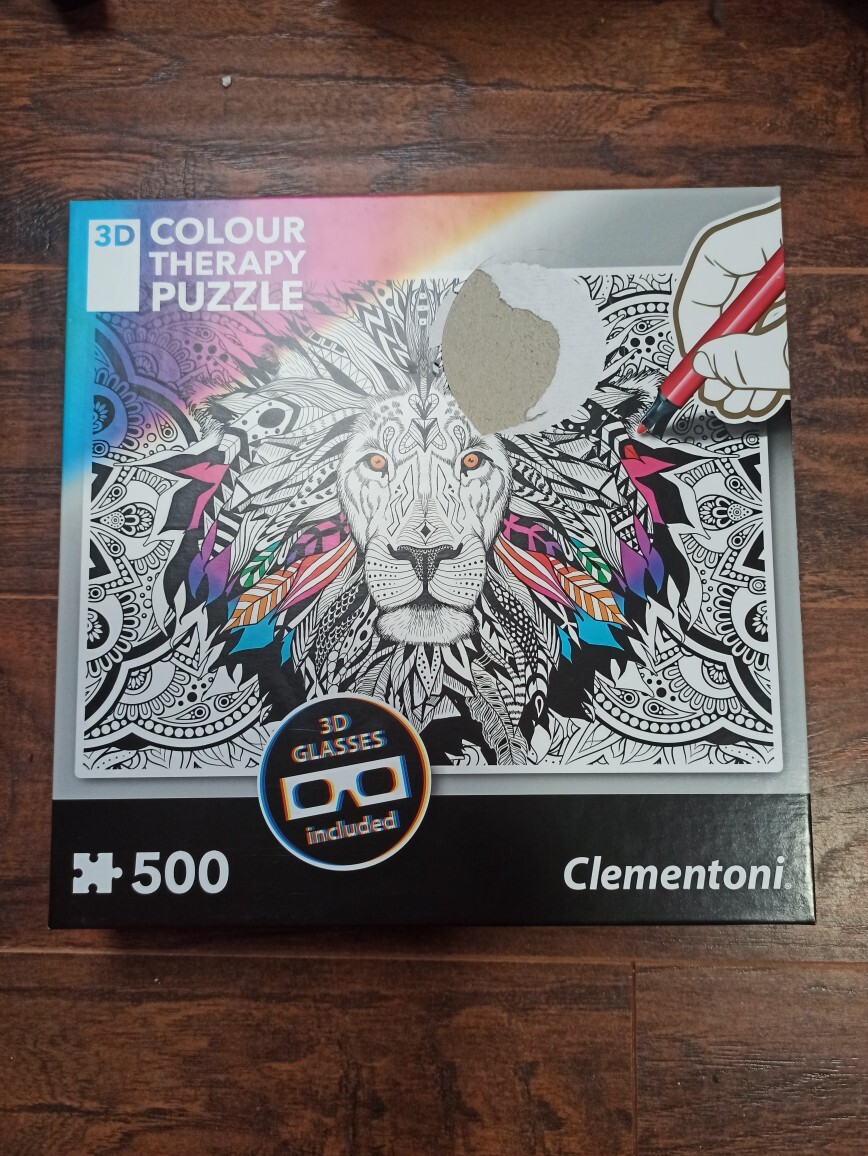 imitar palo retrasar Colour therapy puzzle 3D Clementoni | Lubin | Kup teraz na Allegro Lokalnie